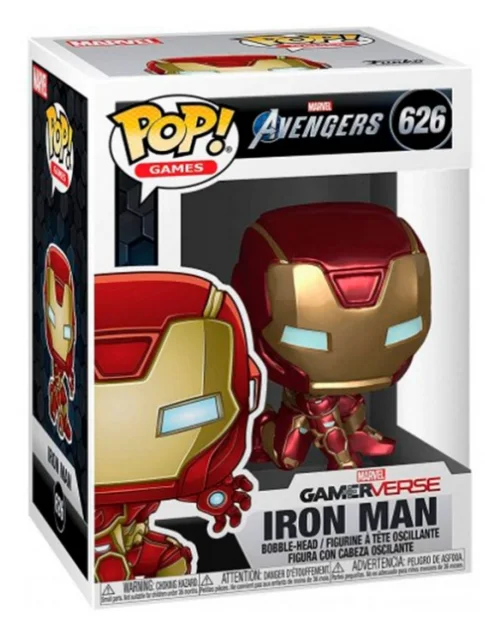 Funko POP! Iron Man (Stark Tech Suit) - Avengers Game Nº 626