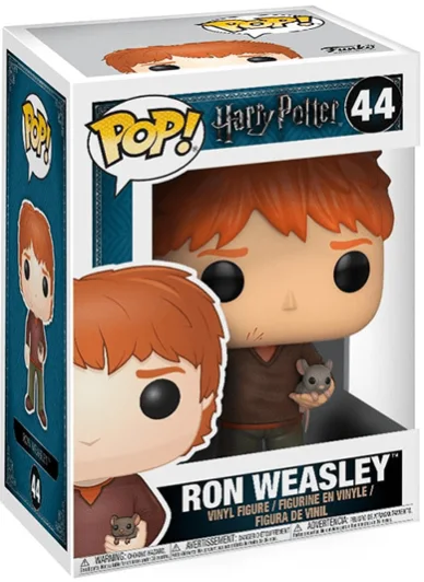 Funko POP! Ron Weasley With Scabbers - Harry Potter