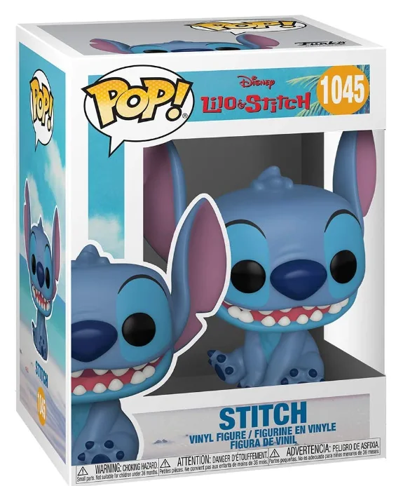 Funko POP! Smiling Seated Stitch - Lilo & Stitch Nº 1045