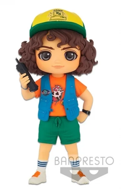 Figura Stranger Things Q Posket Dustin 13cm De Banpresto