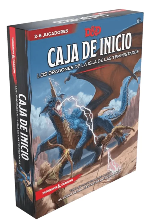 Caja de inicio Dungeons & Dragons. Los dragones de la isla de las tempestades
