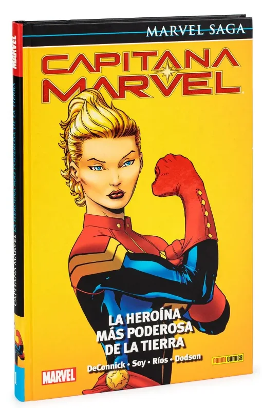 Marvel Saga Capitana Marvel vol. 1 La heroína más poderosa de la tierra
