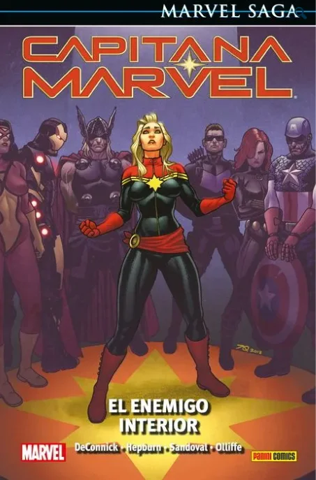 Marvel Saga Capitana Marvel vol. 3 El enemigo interior