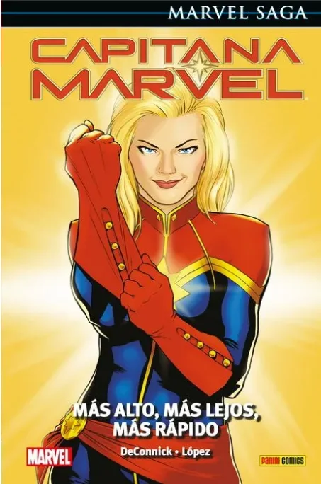 Marvel Saga Capitana Marvel vol. 4 Más alto, más lejos, más rápido