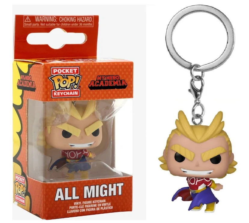 Llavero Funko POP! Keychain All Might (Silver Age) My Hero Academia.