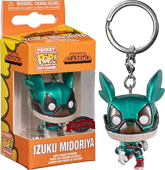 Llavero Funko POP! Keychain De Deku With Helmet My Hero Academia