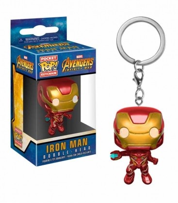 Llavero Funko POP! Keychain Iron Man Infinity War Marvel.