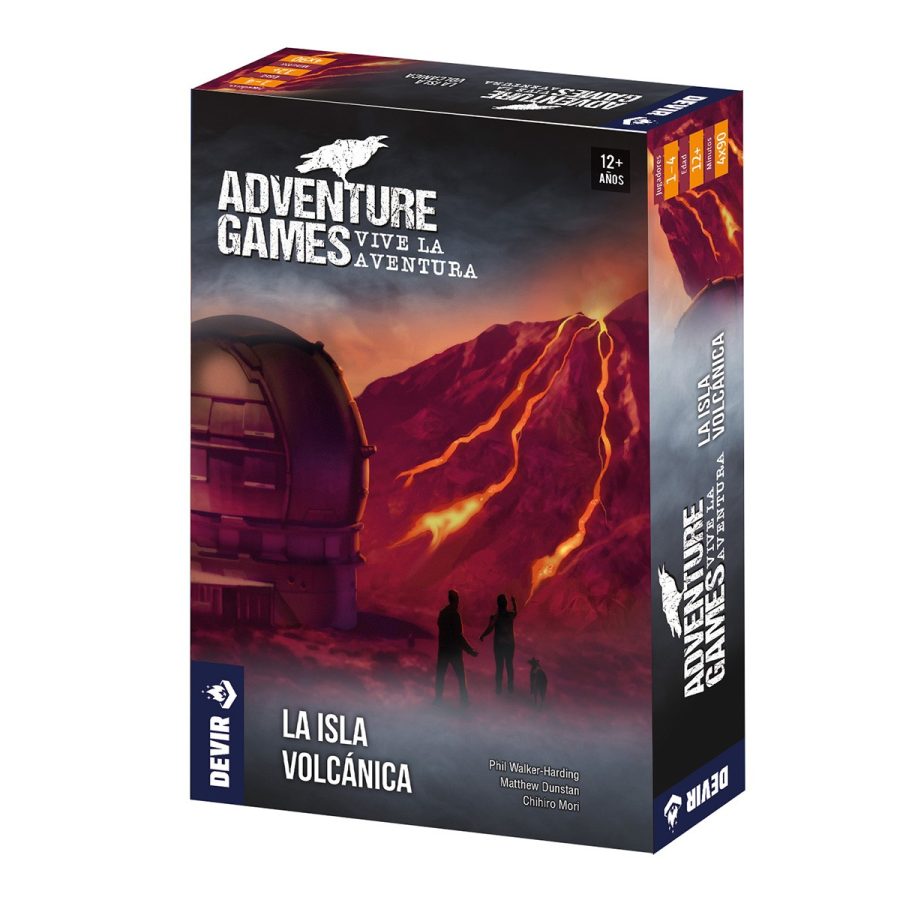 Adventure Games: La isla volcanica