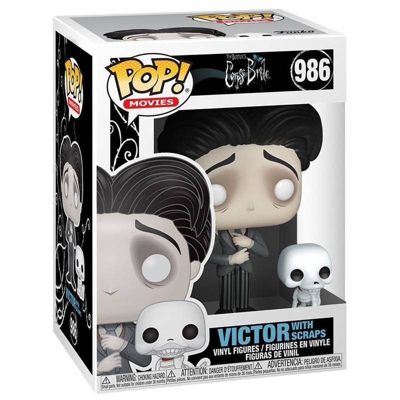 Funko Pop! 986 Victor with Scraps - Corpse Bride