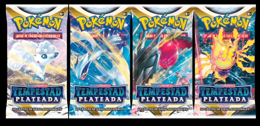 SOBRE CARTAS POKEMON TEMPESTAD PLATEADA