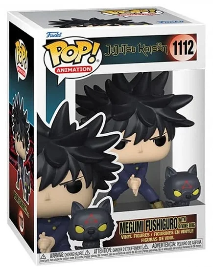Funko Pop! Jujutsu Kaisen Megumi Fushiguro nº 1112