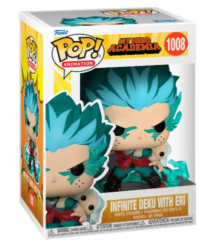 Funko Pop! My Hero Academia Infinite Deku With Eri nº 1008