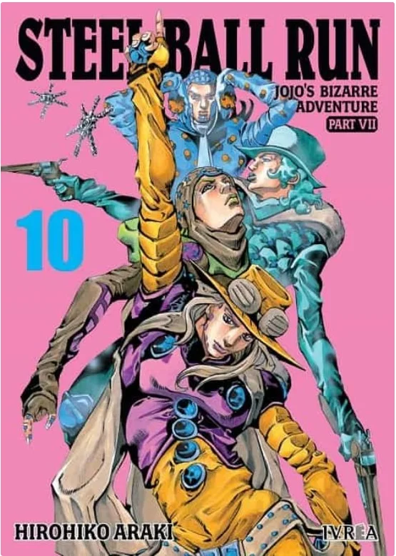 JOJOS BIZARRE ADVENTURE PARTE 7. STEEL BALL RUN 10