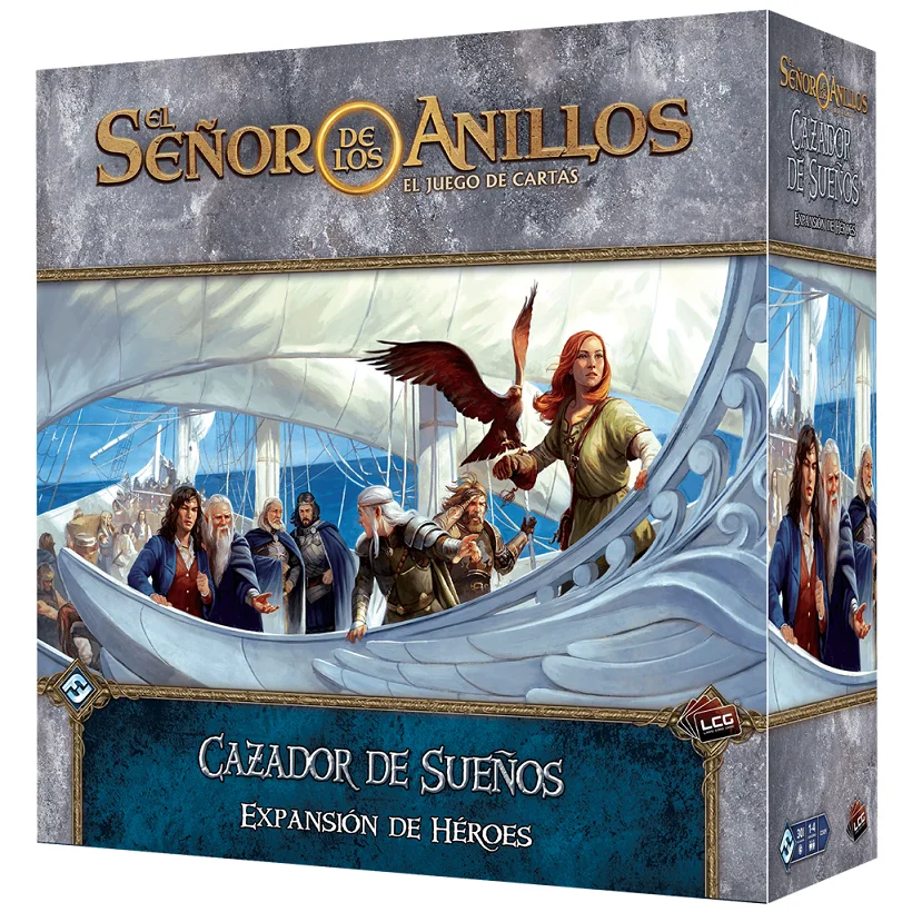 El Señor de los Anillos el juego de cartas. Cazador de sueños. Expansión de Héroes