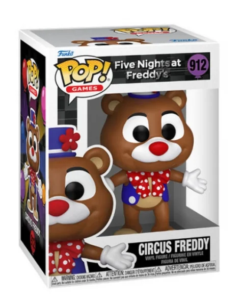 Funko POP! Circus Freddy de Five Night at Freddy's nº 912
