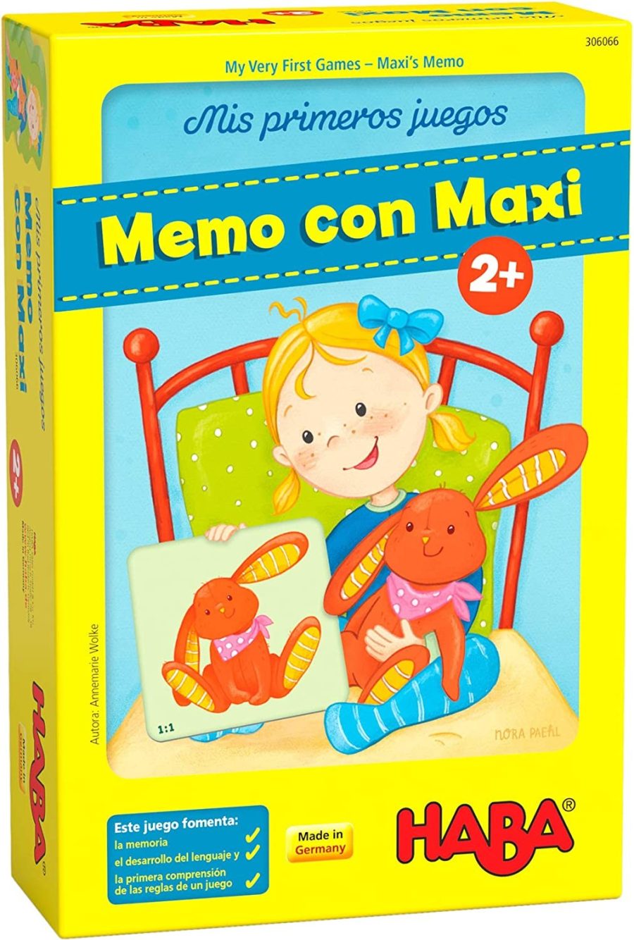 Mis primeros juegos Memo con Maxi