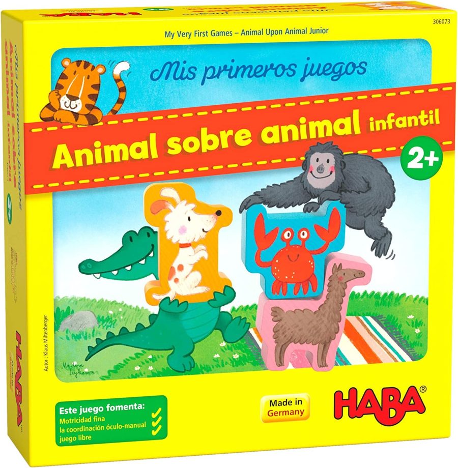 Mis primeros juegos animal sobre animal