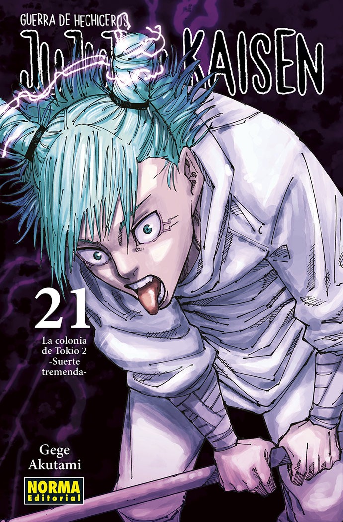 JUJUTSU KAISEN 21 GUERRA DE HECHICEROS