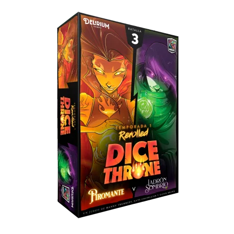 DICE THRONE VOL.3 PIROMANTE VS LADRÓN SOMBRÍO