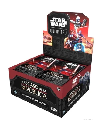 Star Wars Unlimited El Ocaso de la República
