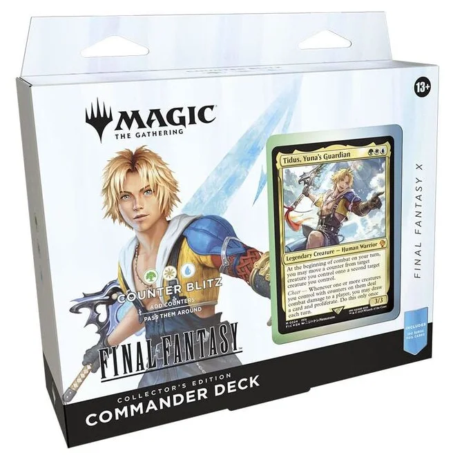 MAGIC - FINAL FANTASY MAZO DE COMMANDER COLLECTOR'S EDITION COUNTER BLITZ - INGLÉS