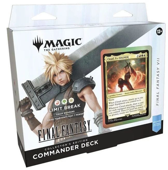 MAGIC - FINAL FANTASY MAZO DE COMMANDER COLLECTOR'S EDITION LIMIT BREAK - INGLÉS