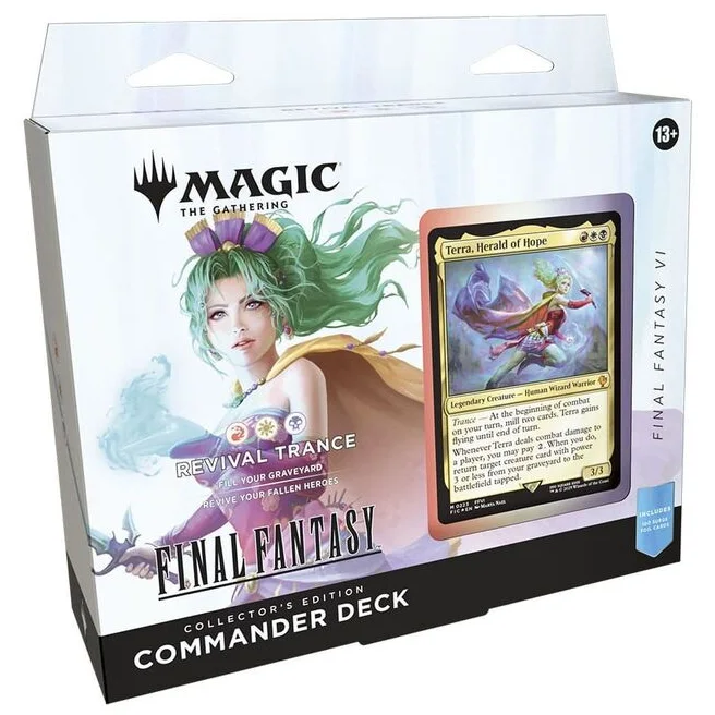 MAGIC - FINAL FANTASY MAZO DE COMMANDER COLLECTOR'S EDITION REVIVAL TRANCE - INGLÉS