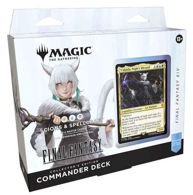 MAGIC - FINAL FANTASY MAZO DE COMMANDER COLLECTOR'S EDITION SCIONS & SPELLCRAFT - INGLÉS