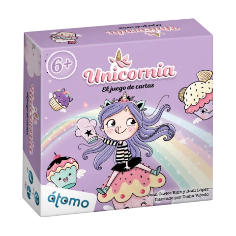 Unicornia. Juego de cartas