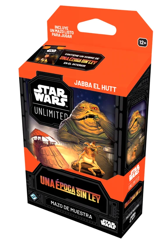 Star Wars Unlimited mazo de muestra Jabba el Hutt
