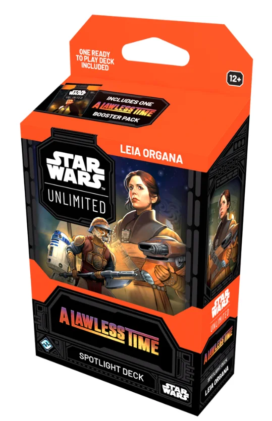 Star Wars Unlimited Spotlight deck Leia Organa