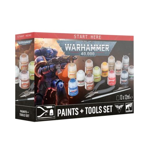 Warhammer 40.000 – Set de Pinturas y Herramientas