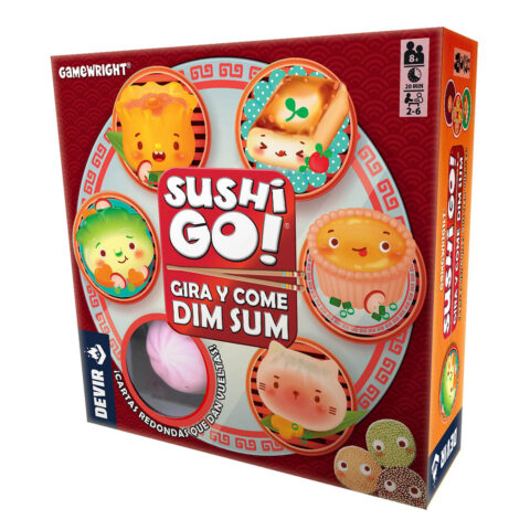 Sushi Go! Gira y Come Dim Sum | Juego de Mesa Familiar