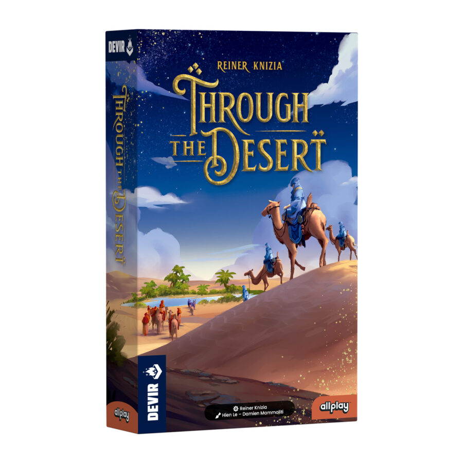 Through the Desert – Juego de Mesa de Estrategia y Control de Territorios