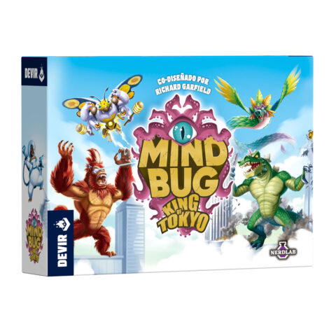 Mindbug: King of Tokyo – Juego de Cartas para 2 Jugadores