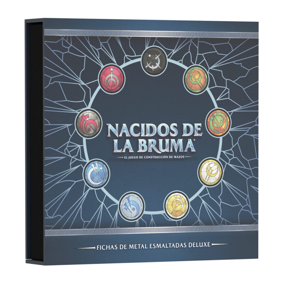 Nacidos de la Bruma – Fichas de Metal Esmaltadas Deluxe