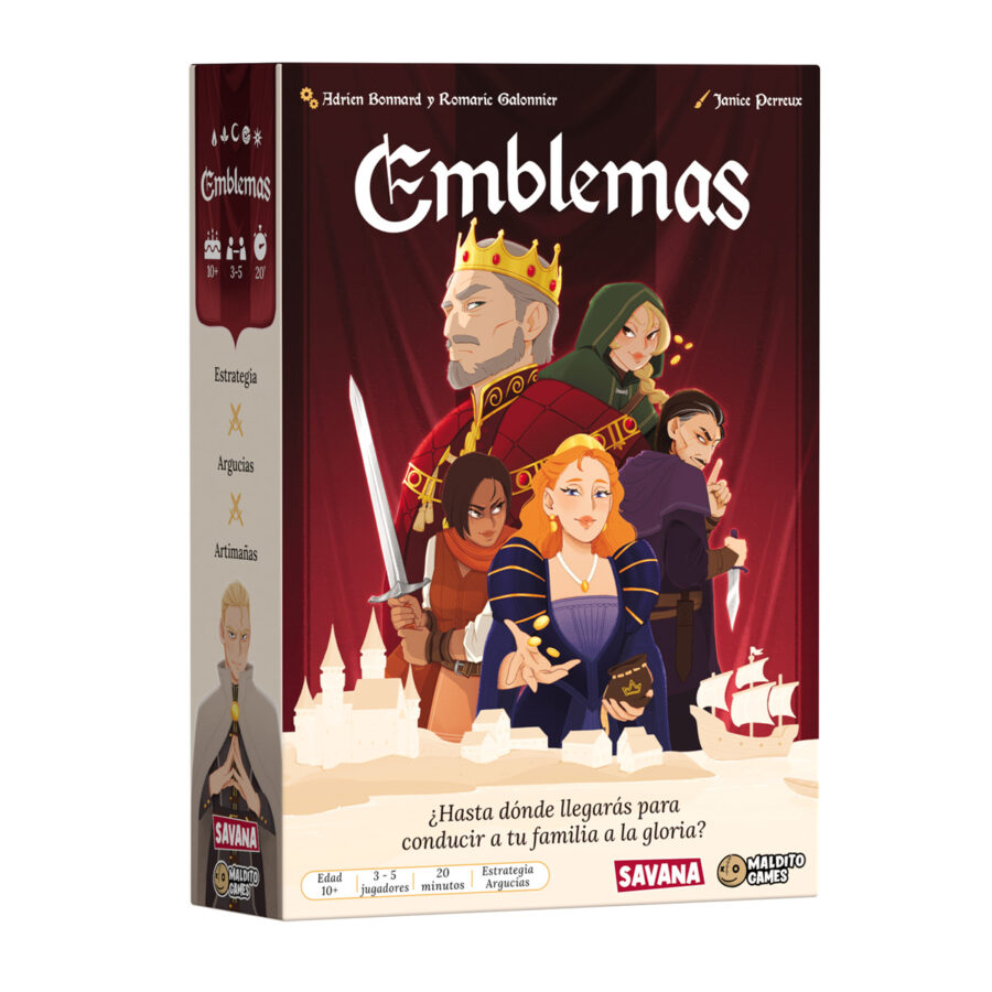 Emblemas – Juego de Mesa de Estrategia e Intrigas