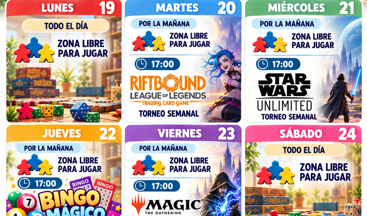 Actividades en La Torre Mágica Écija | 19 al 25 de octubre