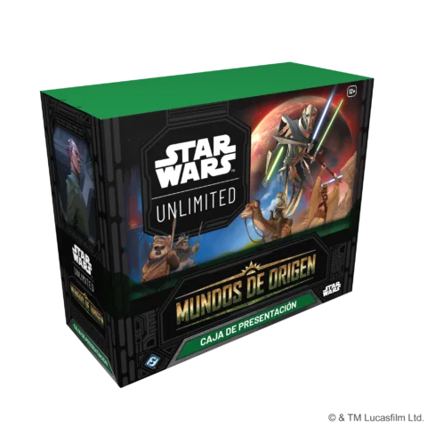 Star Wars Unlimited – Mundos de Origen | Caja de Presentación (Español)