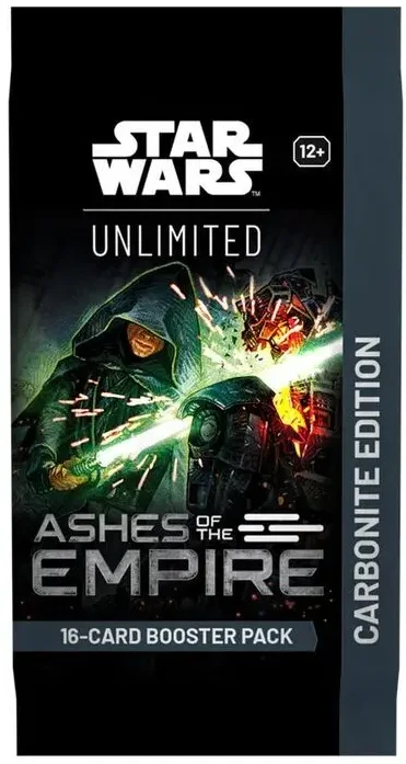 Star Wars Unlimited: Ashes of the Empire – Carbonite Edition | Sobre de 16 Cartas (Inglés)
