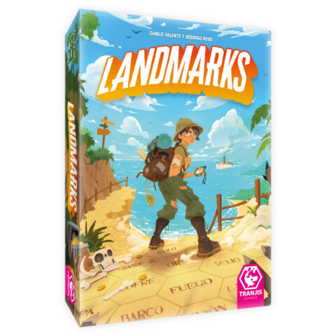 Landmarks – Juego de Mesa de Palabras, Pistas y Aventuras