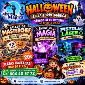 HALLOWEEN EN LA TORRE MÁGICA