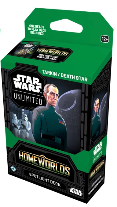 Star Wars Unlimited – Homeworlds | Mazo de Muestra Tarkin / Death Star (Inglés)