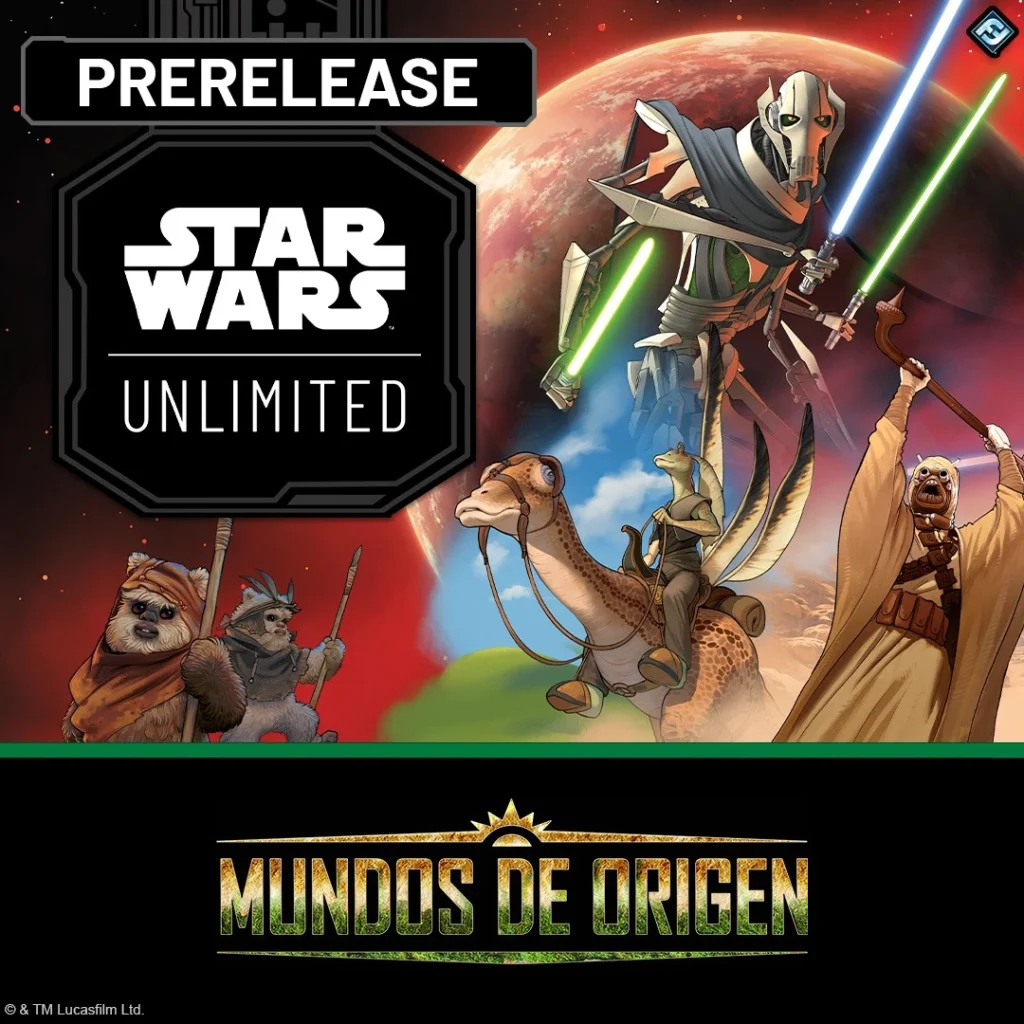 Presentación de Star Wars Unlimited: Mundos de Origen